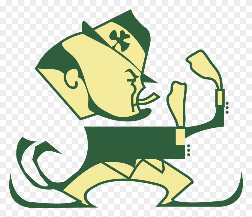 2191x1867 Notre Dame Fighting Irish Logo Png Transparent - Fighting Irish Clipart