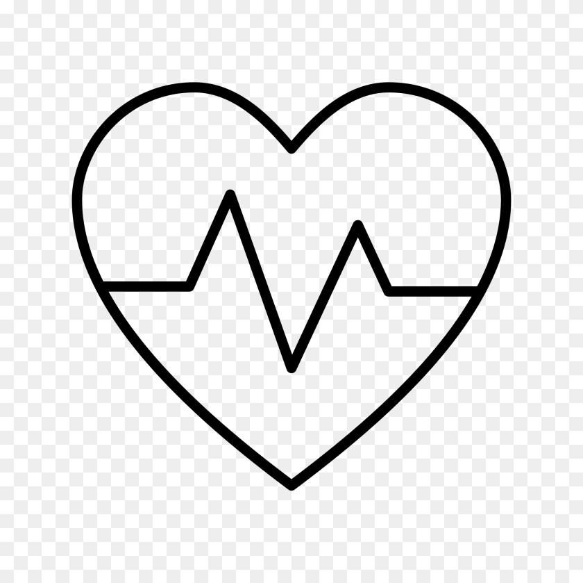 2000x2000 Noun Project Heartbeat Icon Cc - Heartbeat PNG