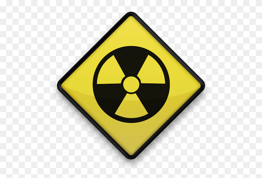 512x512 Nuclear Clipart Icon - Nuclear Symbol PNG