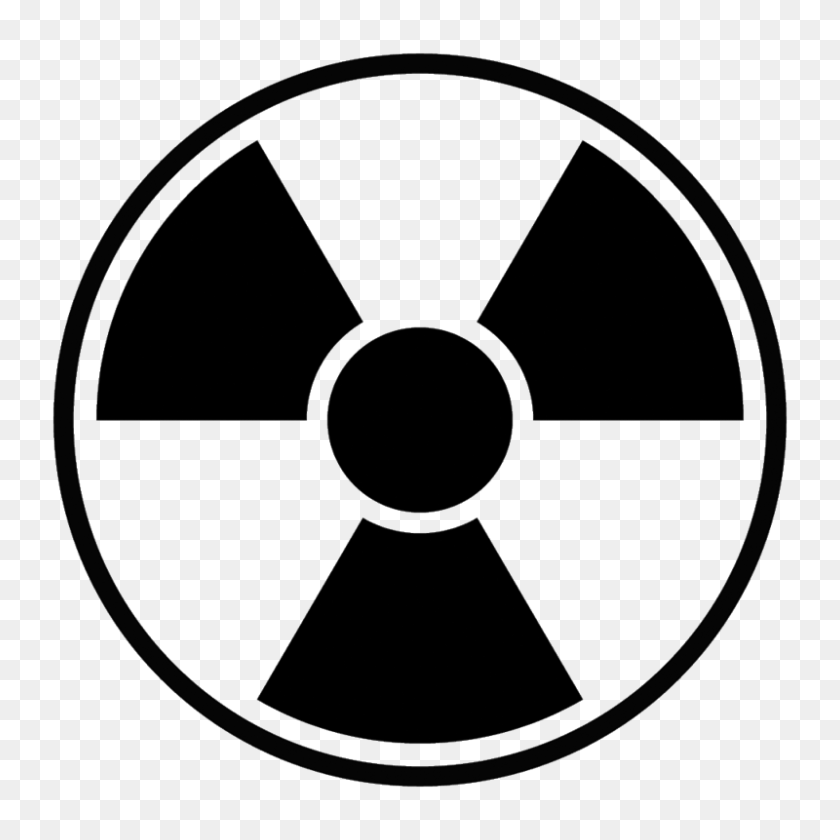 800x800 Nuclear Clipart Toxic Waste - Poison Sign Clipart