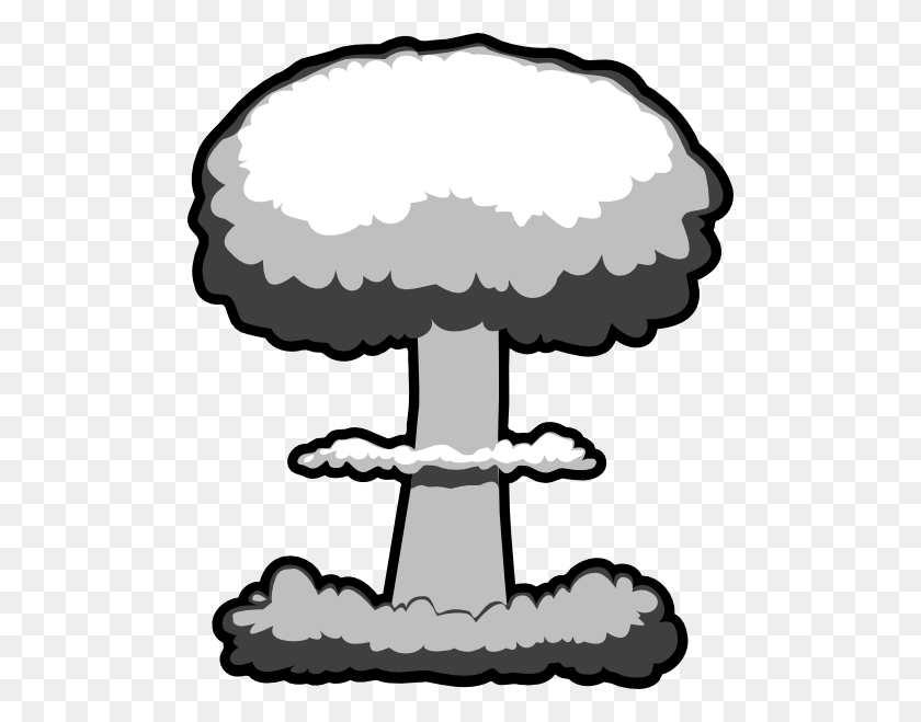 498x599 Nuclear Explosion Clip Art - Nuclear Bomb Clipart