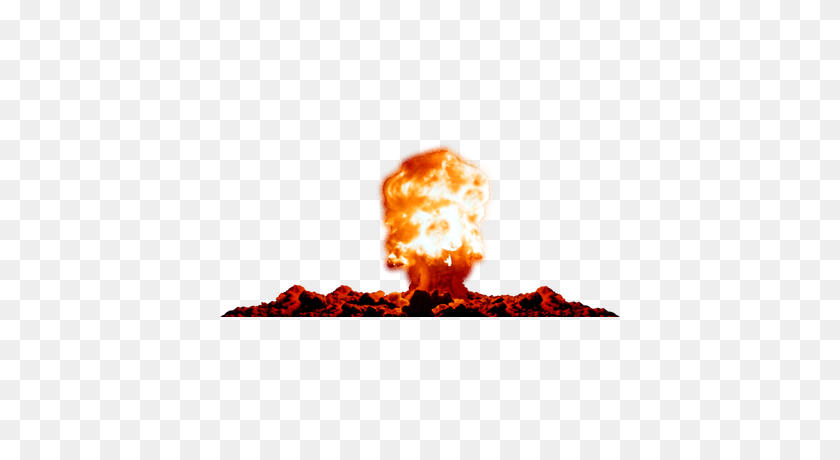 400x400 Explosión Nuclear Png