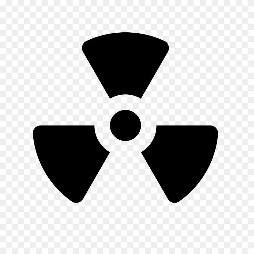 1600x1600 Nuclear Icon - Nuclear Symbol PNG