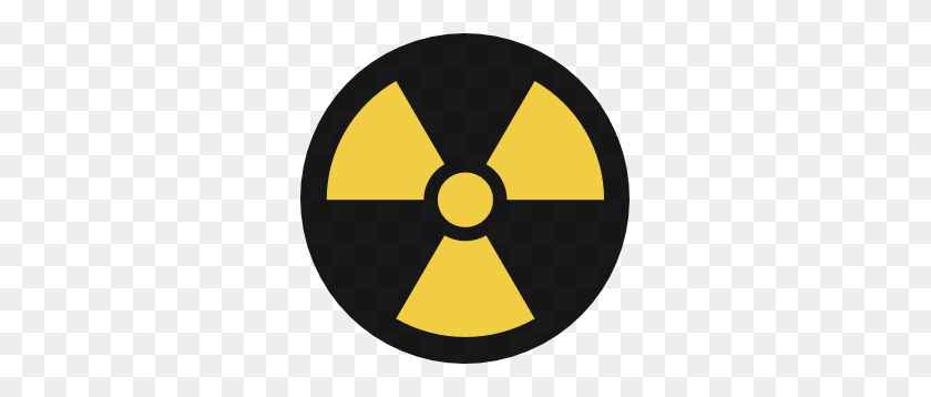 297x298 Nuclear Symbol Clip Art - Radiation Clipart