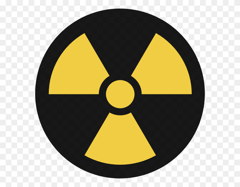 594x596 Nuclear Symbol Png, Clip Art For Web - Biohazard Clipart