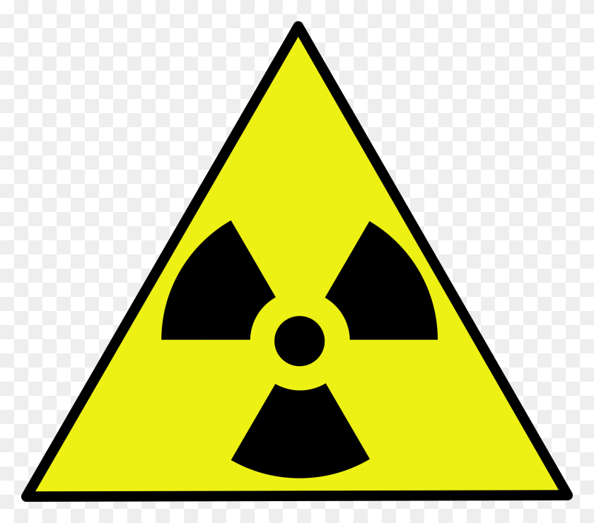2400x2094 Значок Ядерного Предупреждающего Знака Png - Ядерный Символ Png
