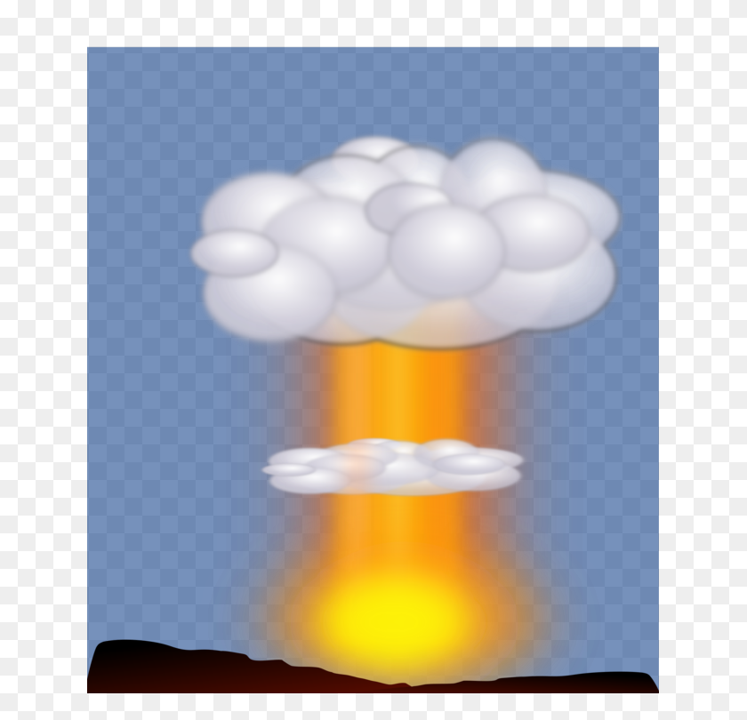643x750 Arma Nuclear Explosión Nuclear Dibujo De Nube En Forma De Hongo Gratis - Nube En Forma De Hongo Png