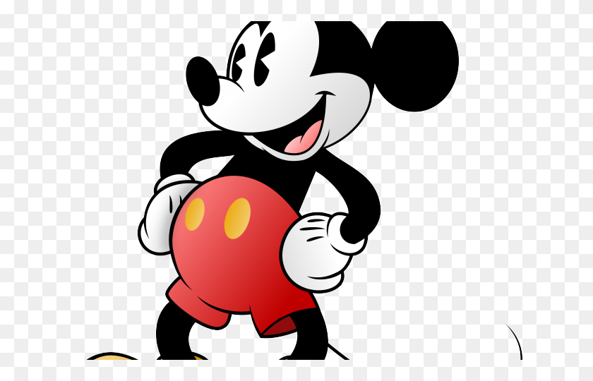 640x480 Number Clipart Mickey Mouse - Mickey Mouse Number 1 Clipart