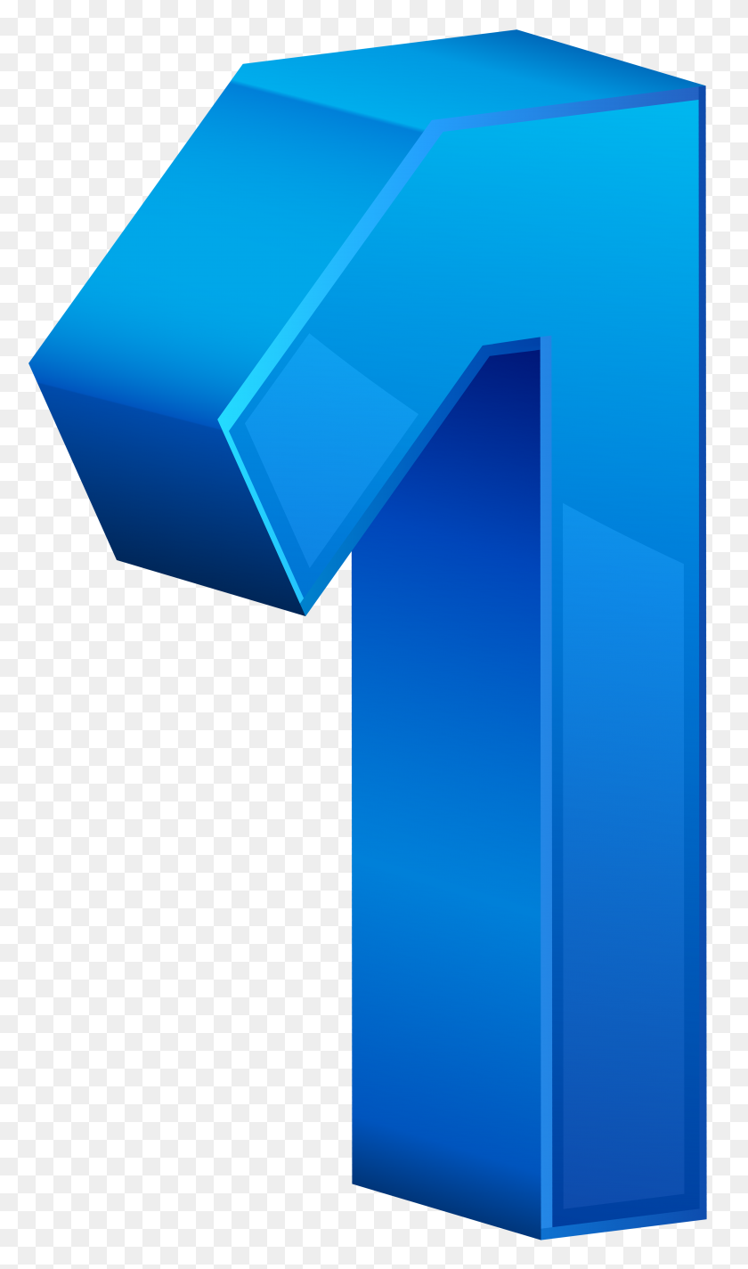 Number One Blue Transparent Png Clip - Number One Clipart