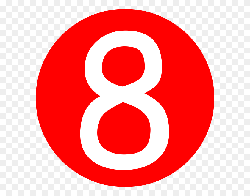 Картинка 8. Значок с цифрой 8. Цифра 8 в круге. Цифра восемь красная. Цифры в Красном кружке.