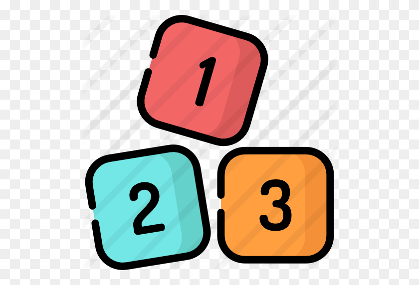 512x512 Numbers - Numeros PNG