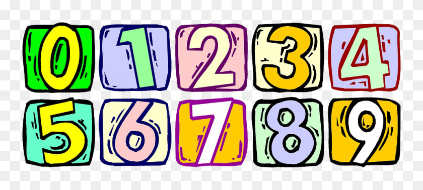 960x392 Numbers Png Pic Vector, Clipart - Numbers PNG