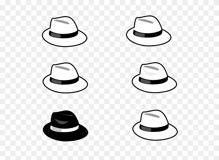 555x555 Nurse Hat Clip Art Black And White - Nurse Hat Clipart