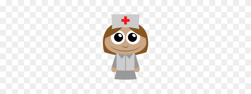 256x256 Значок Медсестра Люди Набор Иконок Мартин Берубе - Значок Медсестра Png