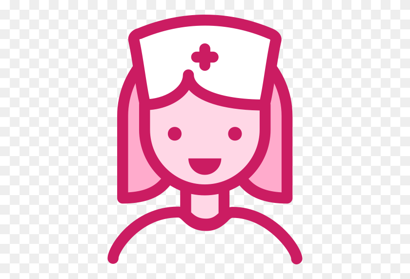 512x512 Enfermera, Gorra De Enfermera, Icono De Enfermera Con Png Y Formato Vectorial Gratis - Sombrero De Enfermera Clipart