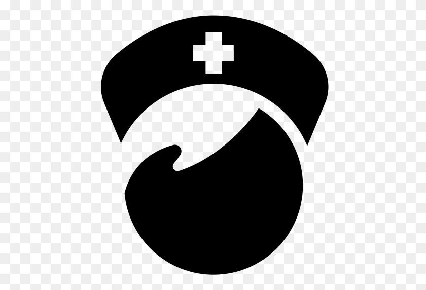 512x512 Nurse, Nurse Cap, Nurse Icon With Png And Vector Format For Free - Nurse Hat PNG