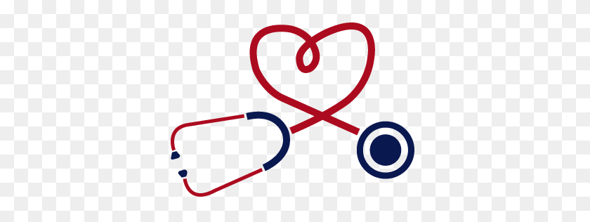 355x256 Nurse With Stethoscope Clipart - Nurse Symbol Clipart