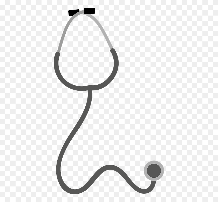 425x720 Nurse With Stethoscope Png Transparent Images - Stethoscope Clipart PNG