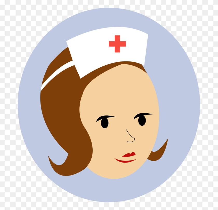 703x750 Nursing Pin Nurse's Cap Health Care - Self Care Clipart