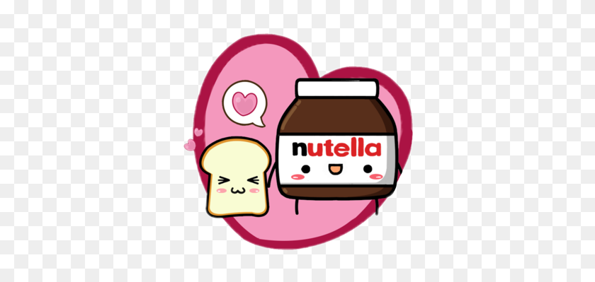 354x339 Nutella Bread - Nutella PNG