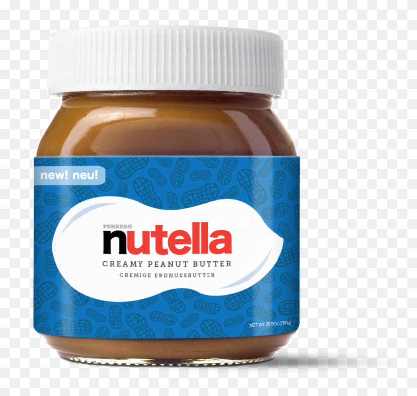 800x756 Nutella Rebrand Kalina Procas - Nutella PNG