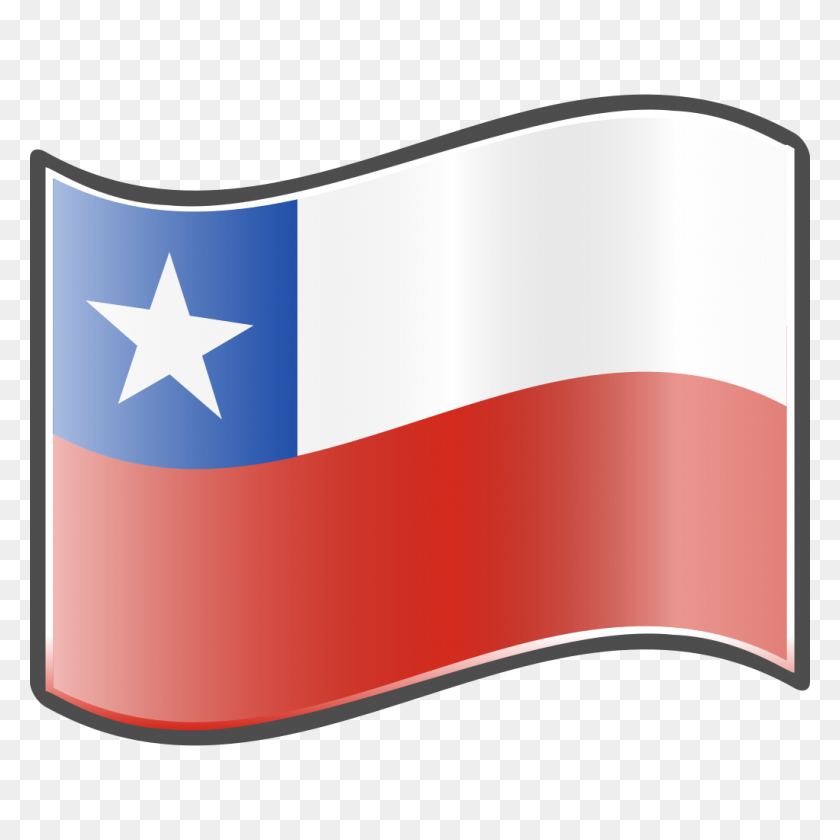 1024x1024 Nuvola Chile Flag - Chile Flag PNG