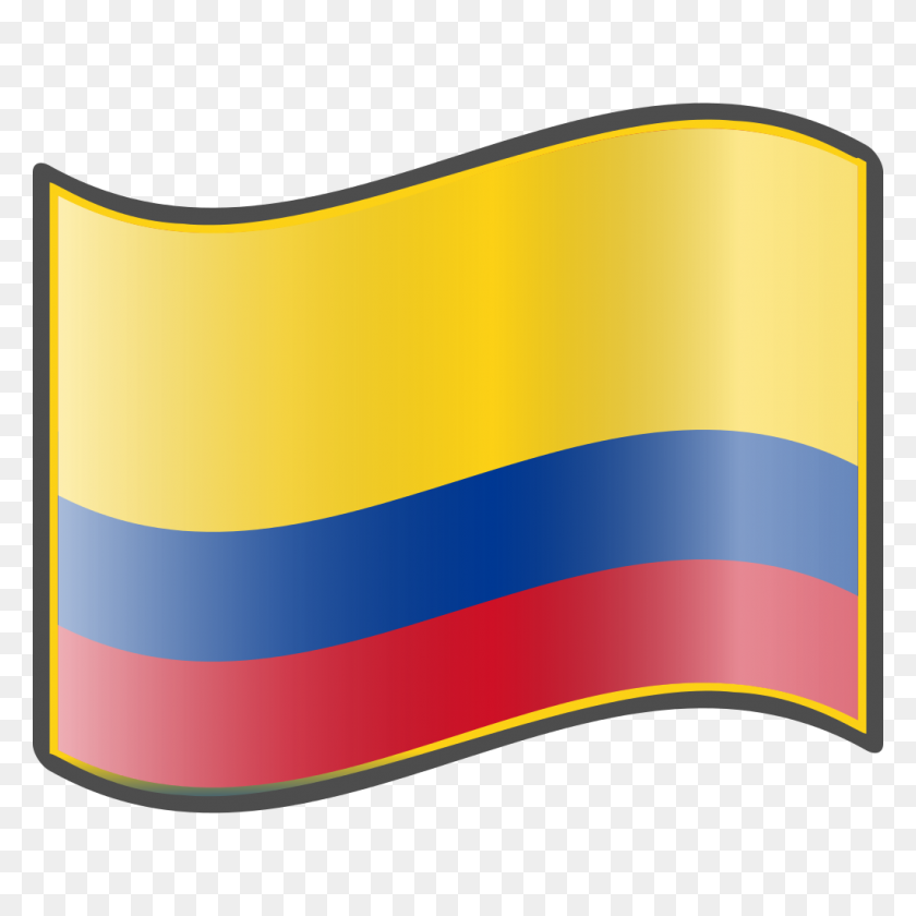1024x1024 Nuvola Bandera De Colombia - Bandera De Colombia Png