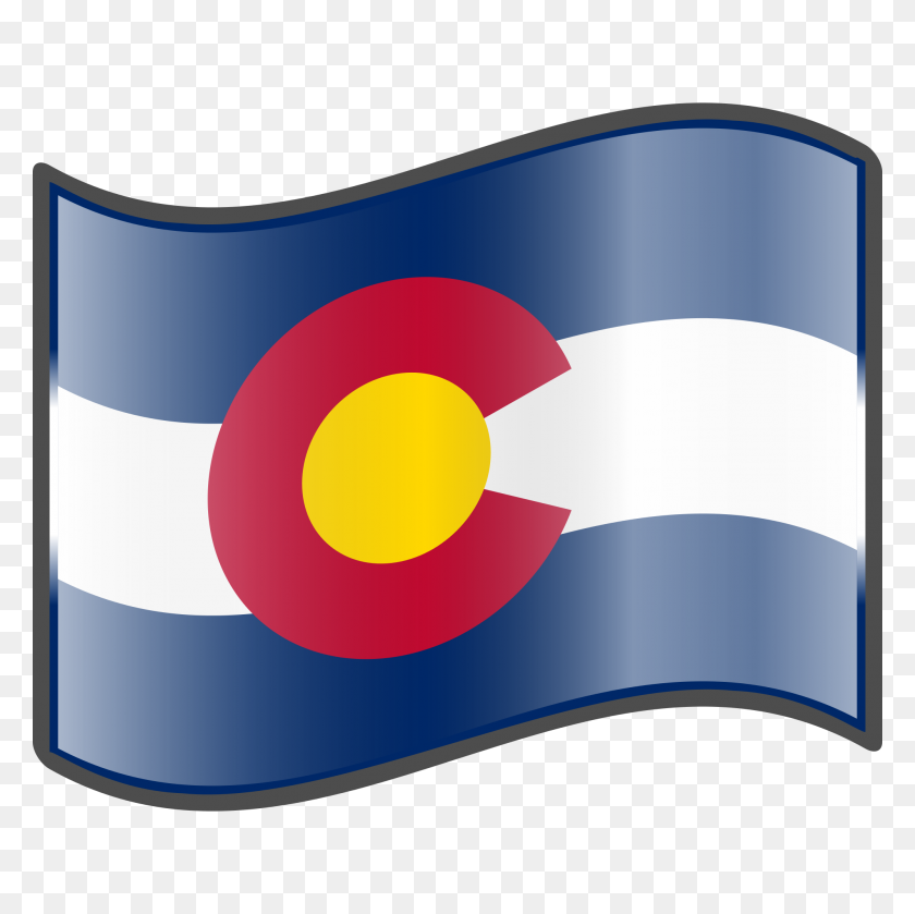2000x2000 Флаг Нувола Колорадо - Флаг Колорадо Png