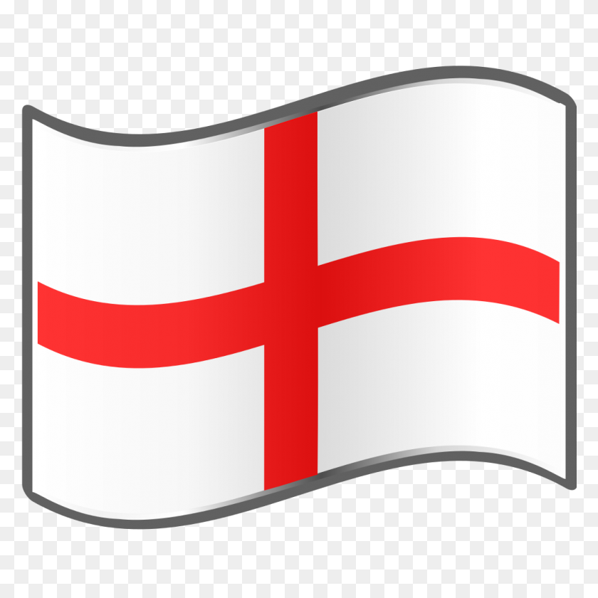 1024x1024 Nuvola England Flag - England Clipart