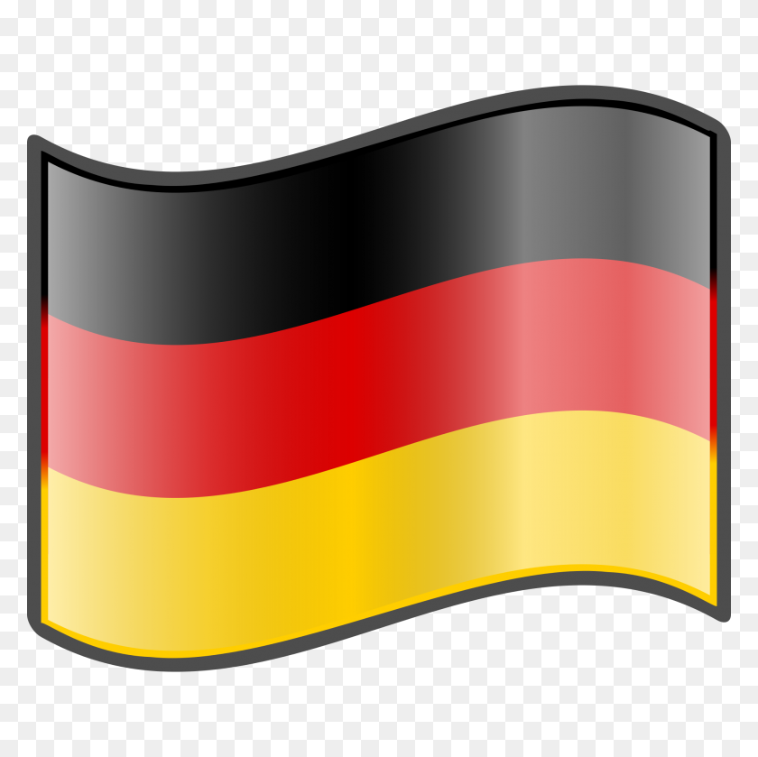 2000x2000 Флаг Германии Nuvola - Флаг Сша Клипарт