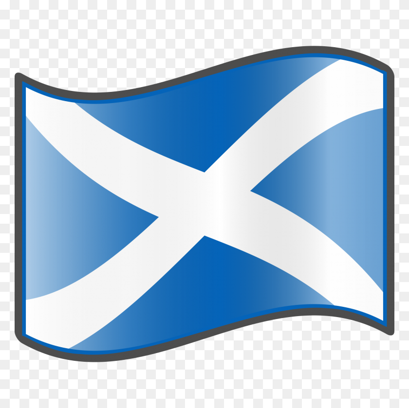 2000x2000 Bandera Escocesa Nuvola - Clipart Escocés