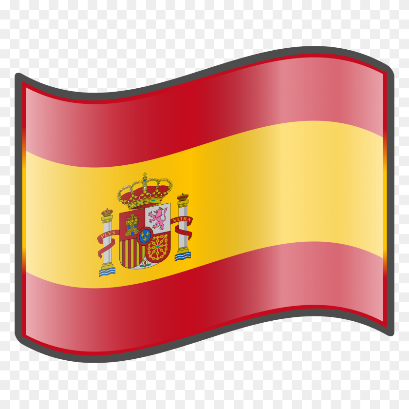 2000x2000 Nuvola Spain Flag Escudada - Spain Flag PNG