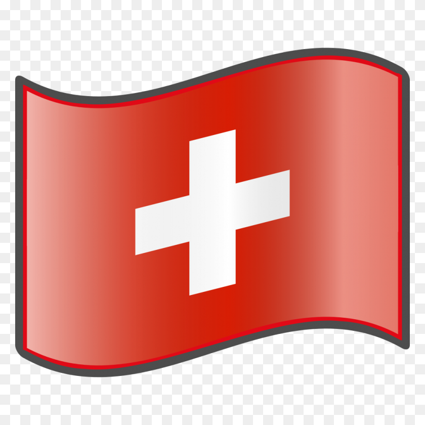 1024x1024 Bandera Suiza Nuvola - Suiza Clipart