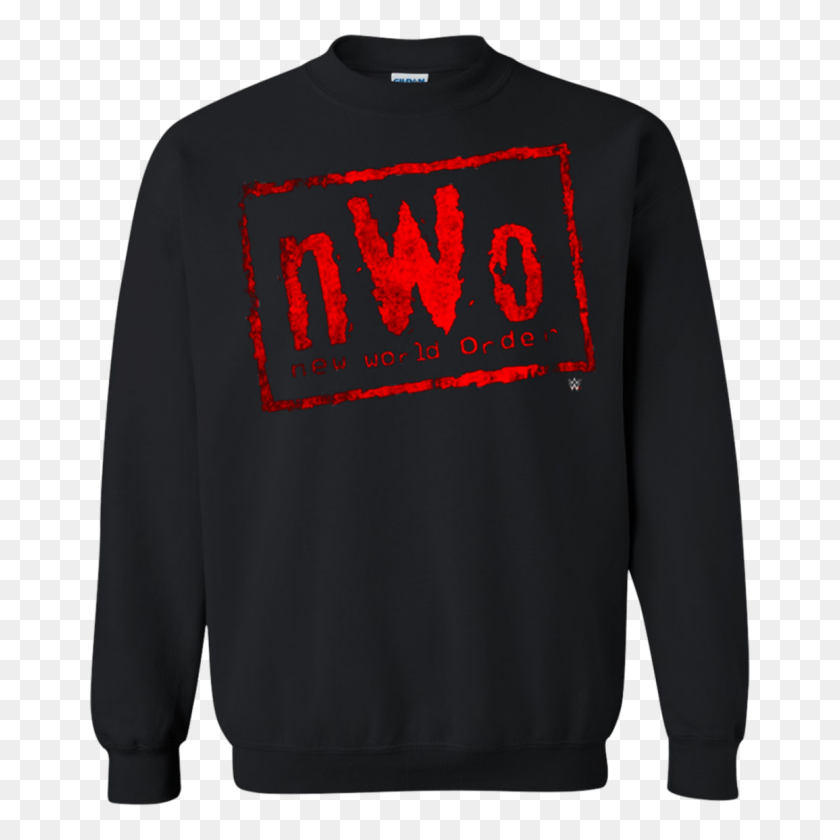 1155x1155 Nwo Nuevo Orden Mundial Wwe Lucha Libre Logotipo Gráfico De La Camiseta Con Capucha - Nwo Png