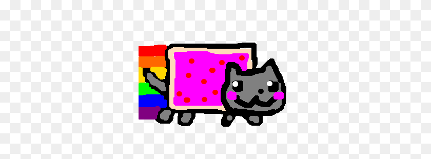 300x250 Nyan Cat - Nyan Cat PNG