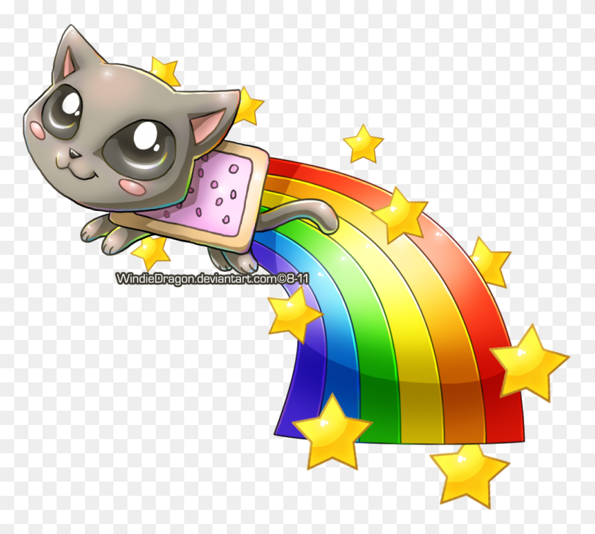 1026x914 Nyan Cat Chibi - Nyan Cat Png