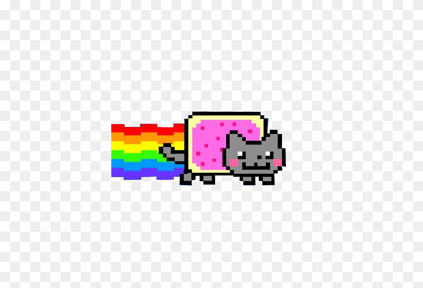 512x512 Nyan Cat Png Transparent Images - Poptart PNG