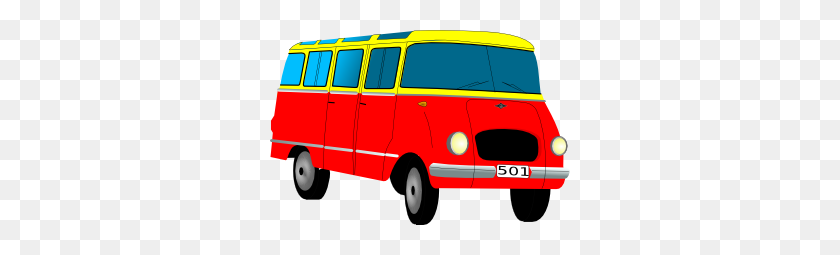 300x195 Nysa Mikrobus Clip Art - Minivan Clipart