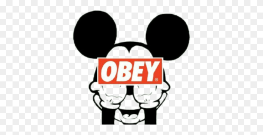 379x371 Obey - Obey Clipart