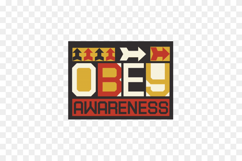 500x500 Obey Awareness Project - Obey PNG