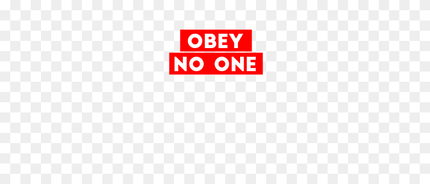 200x300 Obey No One - Obey PNG