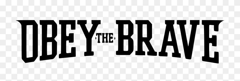 5120x1480 Obey The Brave Logo - Obey PNG