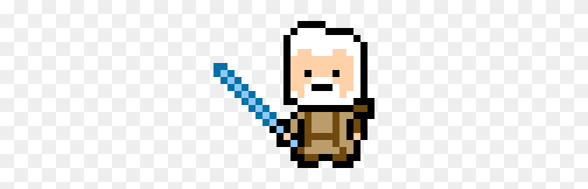 230x210 Obi Wan Kenobi Pixel Art Maker - Obi Wan Kenobi Png
