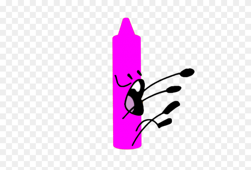 1024x670 Objeto Brawl Pink Crayon - Pink Crayon Clipart