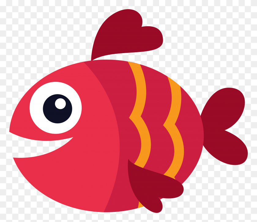 3336x2854 Obsession Clip Art Fish Cartoon Clipart At Getdrawings Com Free - Fish Border Clipart