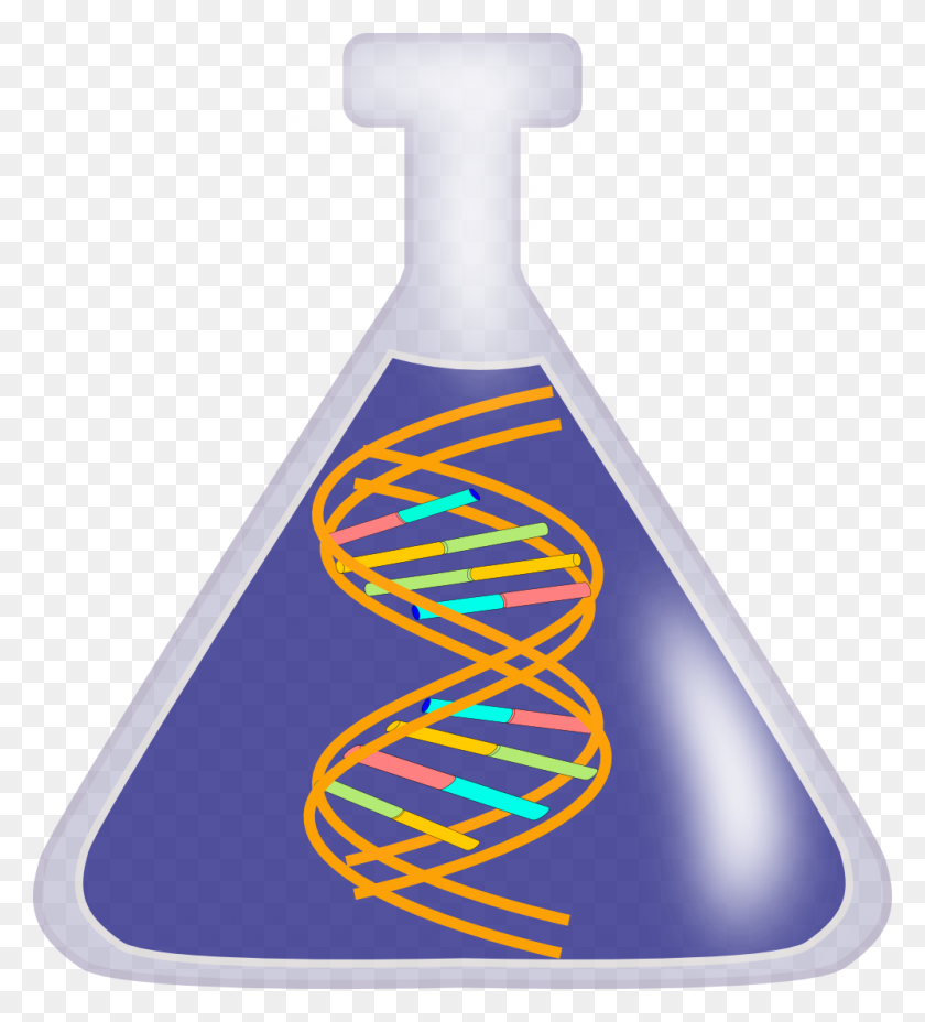 999x1112 Ocal - Dna Clipart Black And White