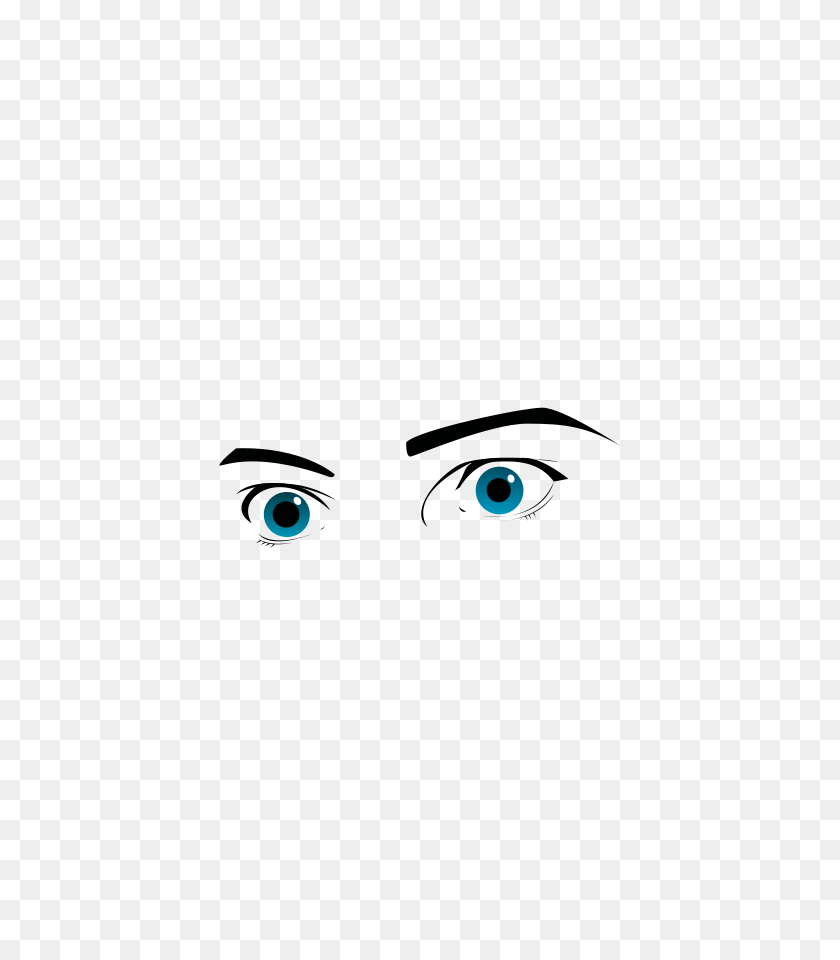 637x900 Occhi Голубые Глаза Клипарт Скачать - Блестящие Глаза Png