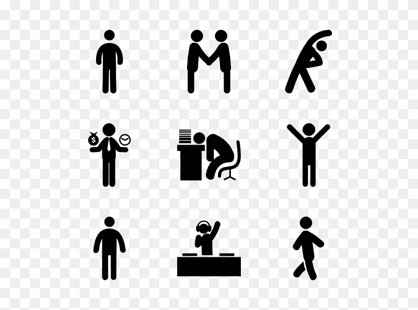 600x564 Occupation Icon Packs - People Vector PNG