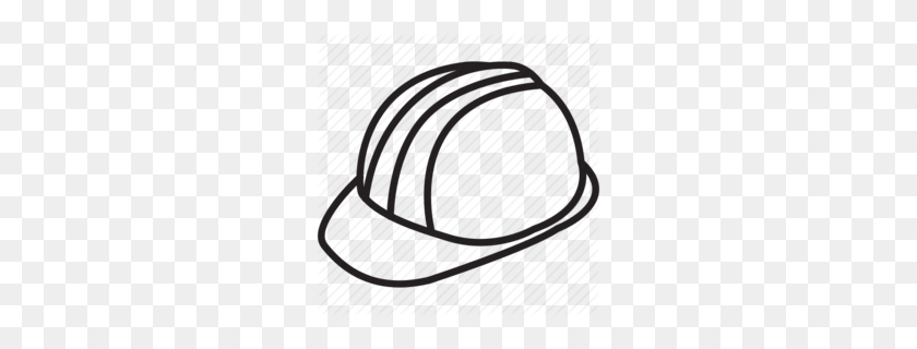 260x260 Occupational Clipart - Construction Helmet Clipart