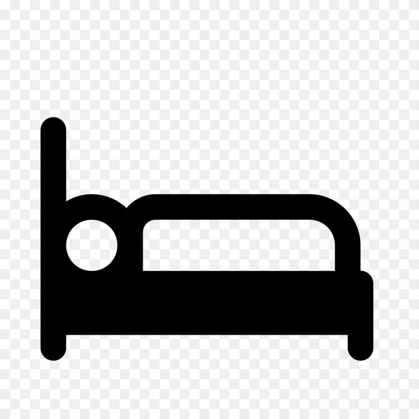 1600x1600 Occupied Bed Icon - Bed PNG